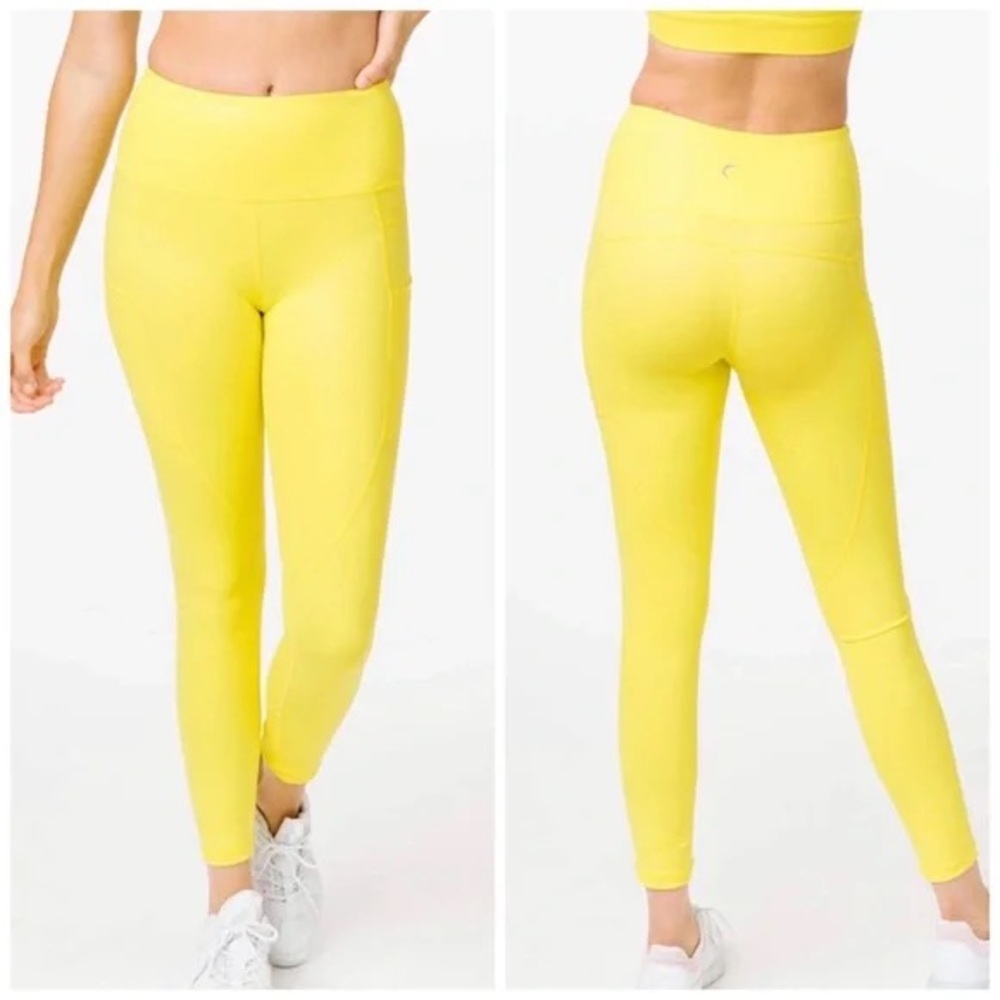 ZYIA Metallic Yellow LNT Leggings